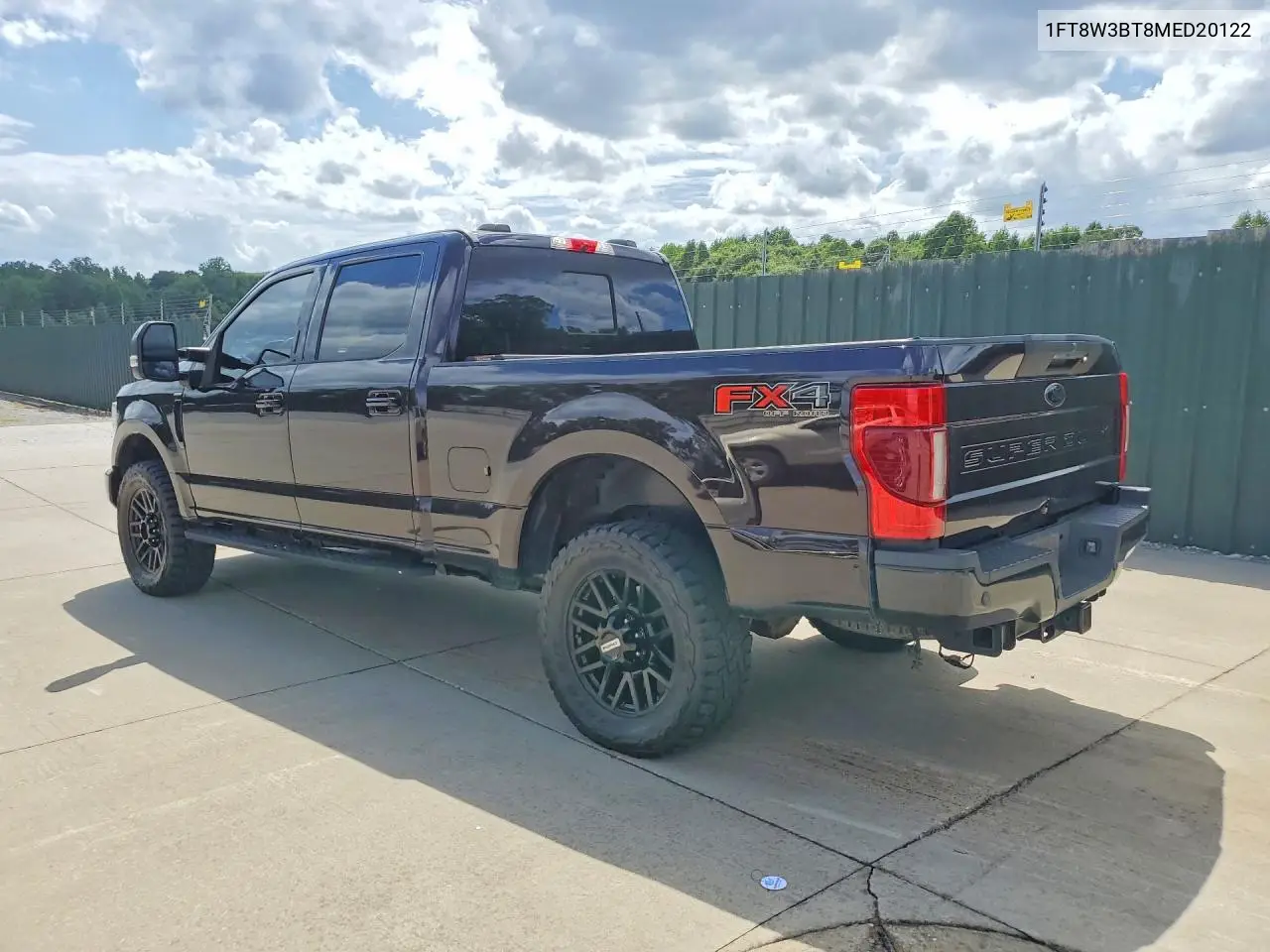 2021 Ford F350 Super Duty VIN: 1FT8W3BT8MED20122 Lot: 62488356