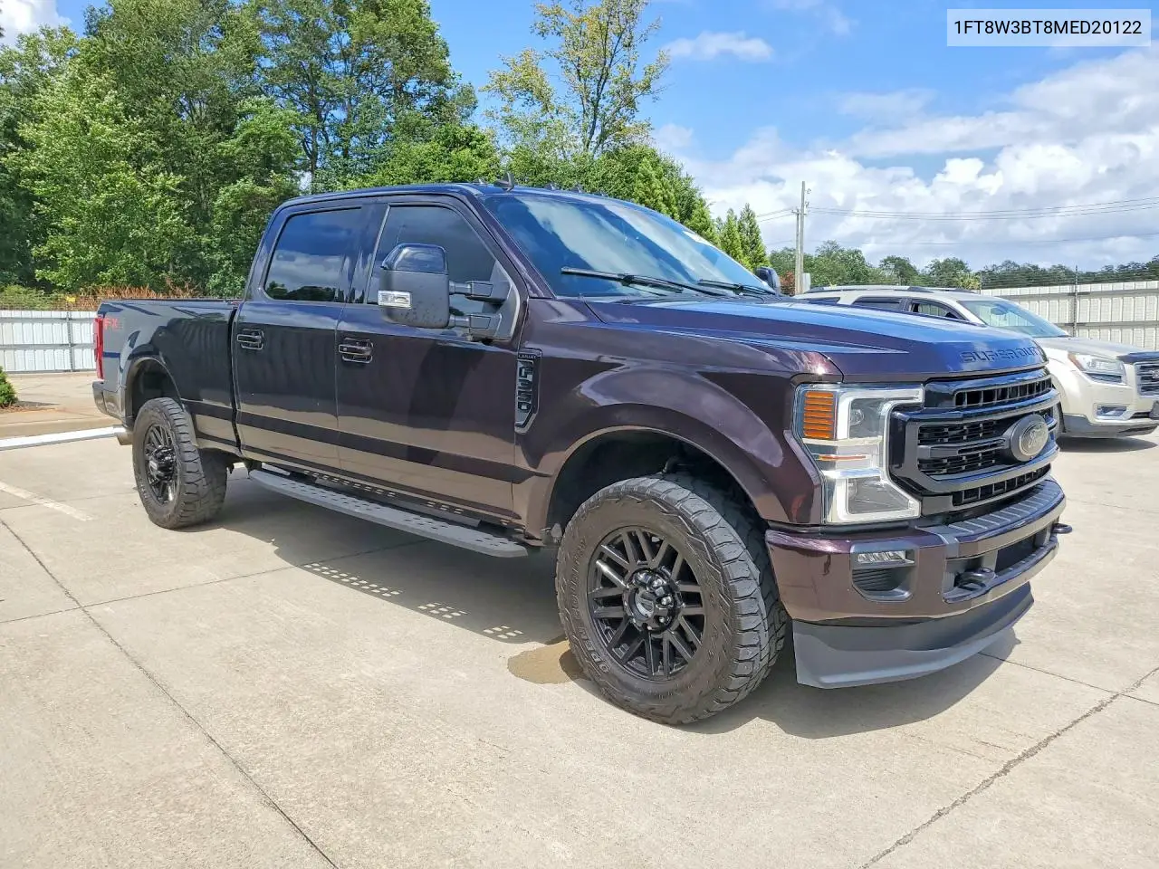 2021 Ford F350 Super Duty VIN: 1FT8W3BT8MED20122 Lot: 62488356