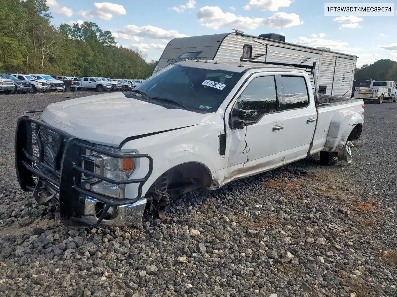 1FT8W3DT4MEC89674 2021 Ford F350 Super Duty