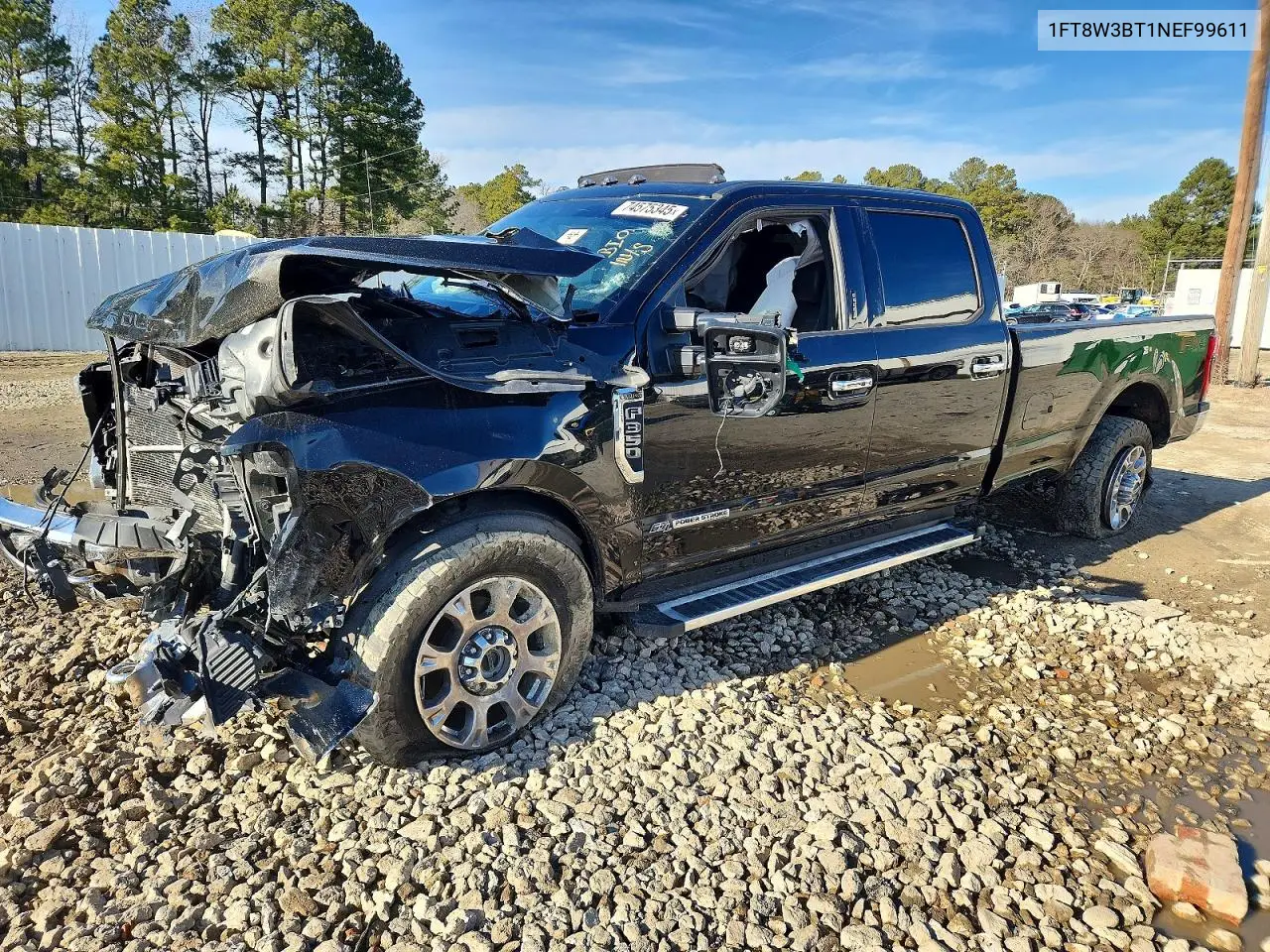 1FT8W3BT1NEF99611 2022 Ford F350 Super Duty