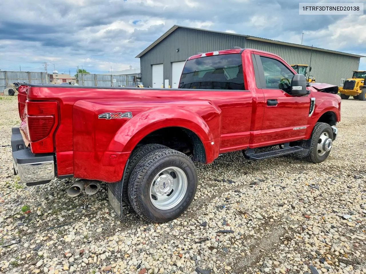 2022 Ford F350 Super Duty VIN: 1FTRF3DT8NED20138 Lot: 57768466