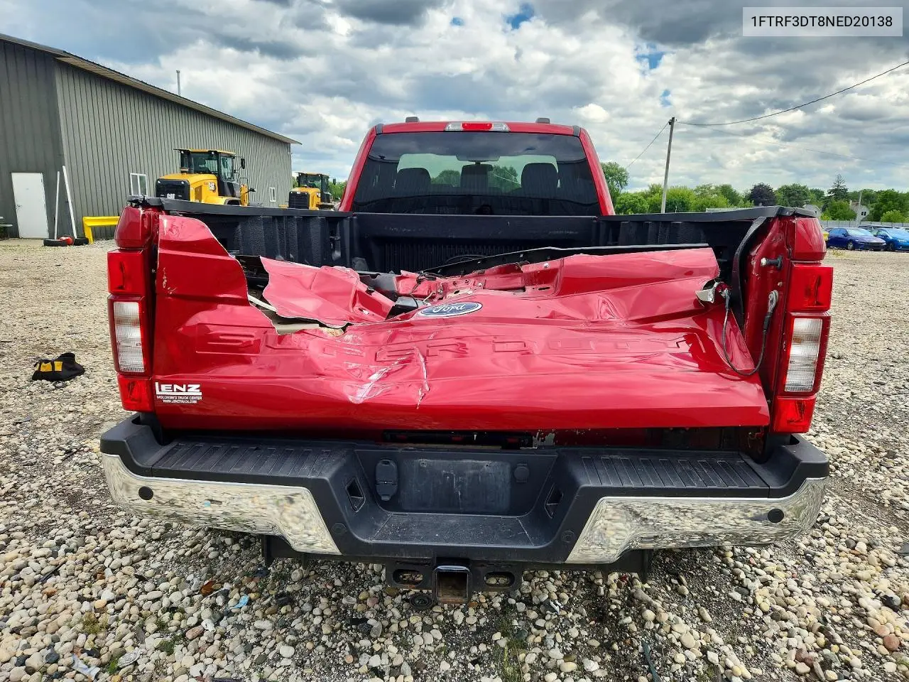 2022 Ford F350 Super Duty VIN: 1FTRF3DT8NED20138 Lot: 57768466
