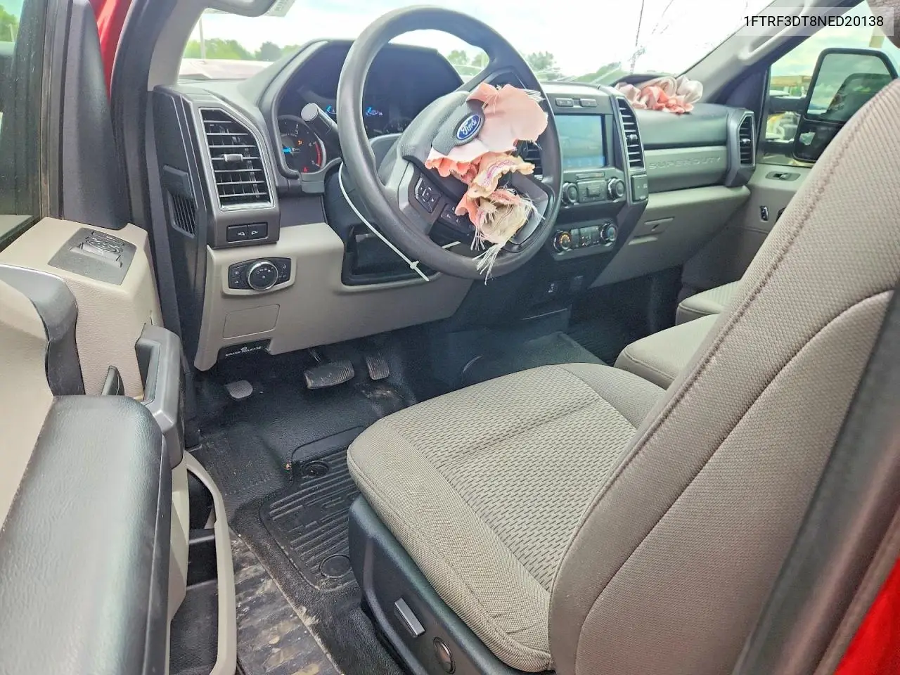 2022 Ford F350 Super Duty VIN: 1FTRF3DT8NED20138 Lot: 57768466