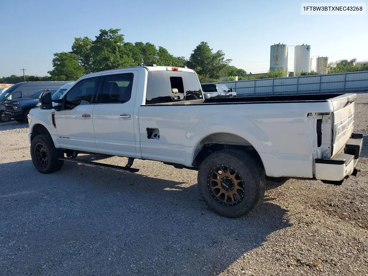 2022 Ford F350 Super Duty VIN: 1FT8W3BTXNEC43268 Lot: 59153426