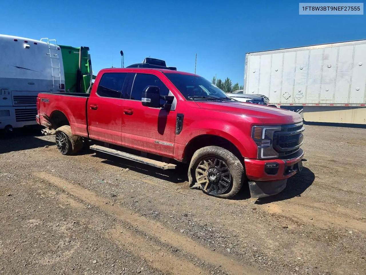2022 Ford F350 Super Duty VIN: 1FT8W3BT9NEF27555 Lot: 59690626