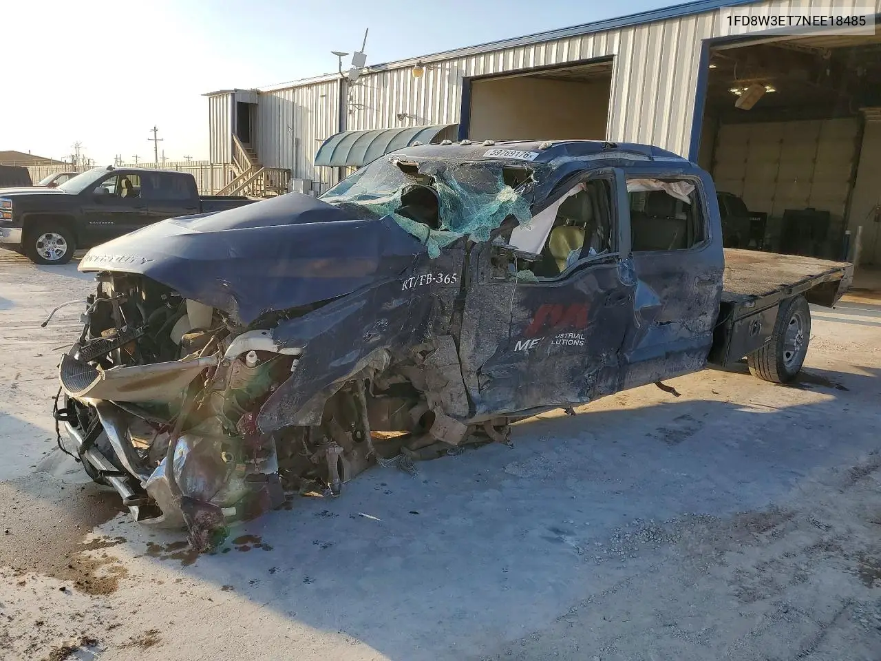 2022 Ford F350 Super Duty VIN: 1FD8W3ET7NEE18485 Lot: 59769176