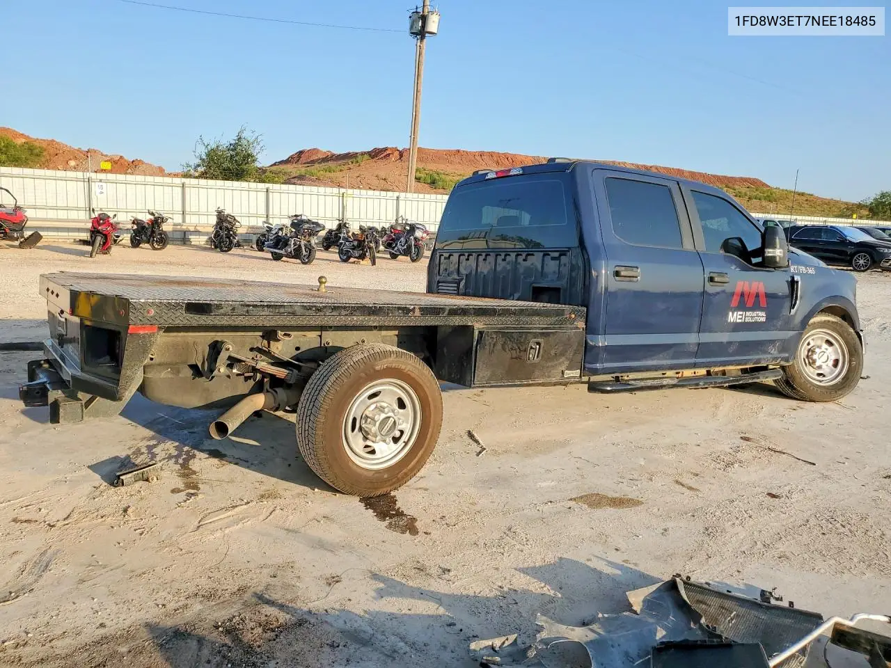 2022 Ford F350 Super Duty VIN: 1FD8W3ET7NEE18485 Lot: 59769176