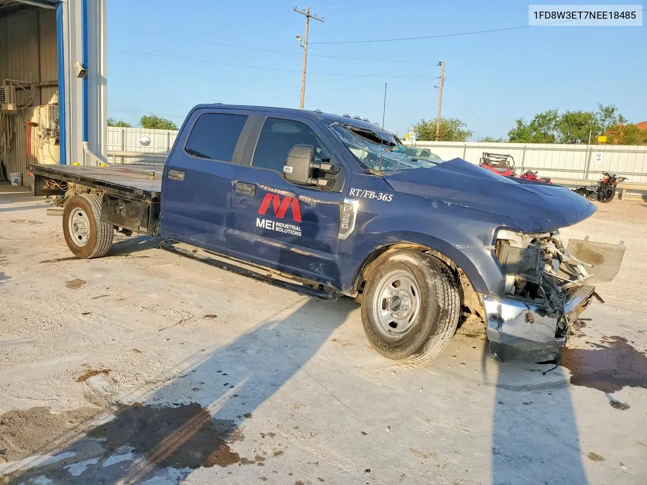2022 Ford F350 Super Duty VIN: 1FD8W3ET7NEE18485 Lot: 59769176