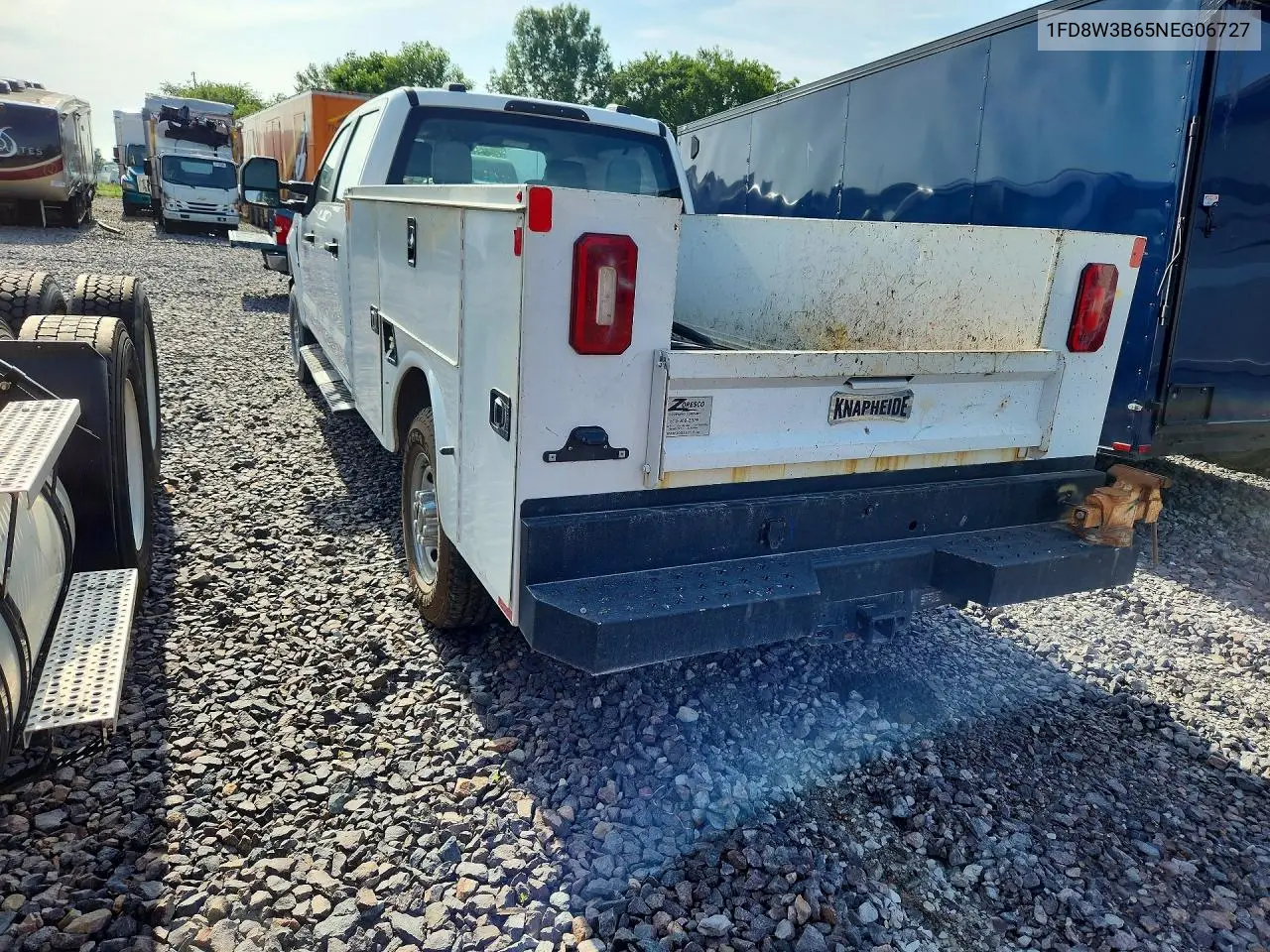 2022 Ford F350 Super Duty VIN: 1FD8W3B65NEG06727 Lot: 59851226
