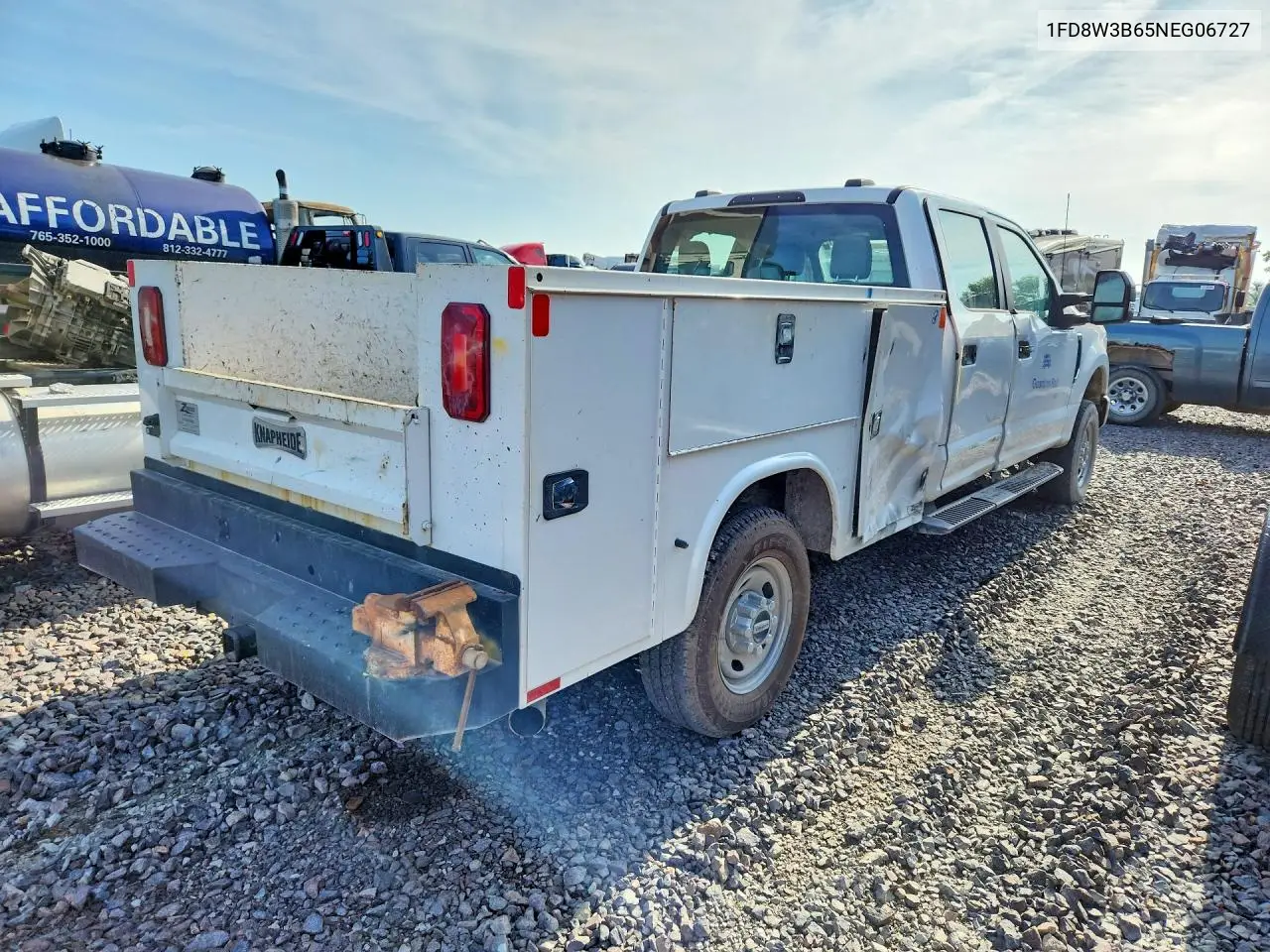 2022 Ford F350 Super Duty VIN: 1FD8W3B65NEG06727 Lot: 59851226