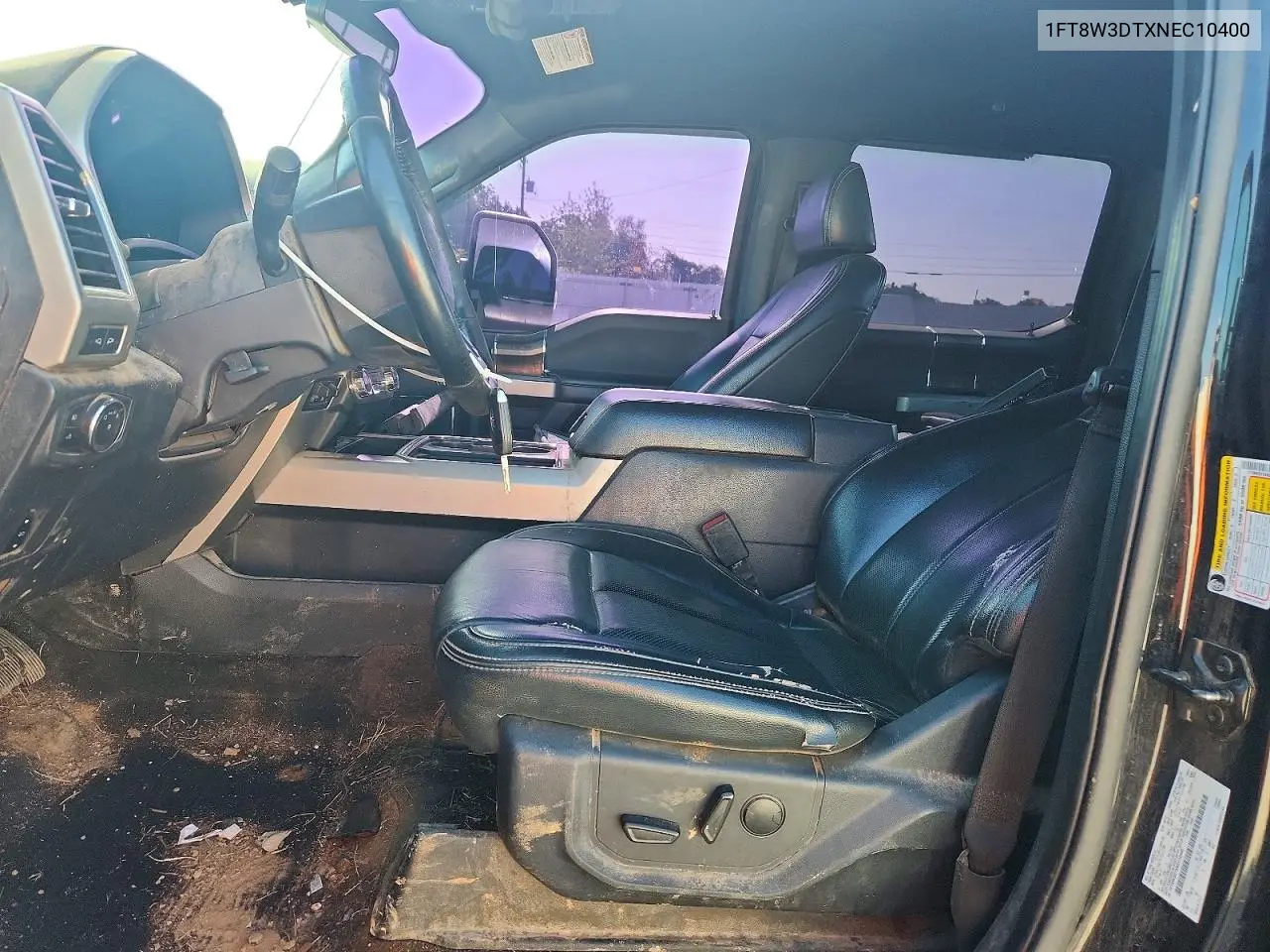 2022 Ford F350 Super Duty VIN: 1FT8W3DTXNEC10400 Lot: 60003736