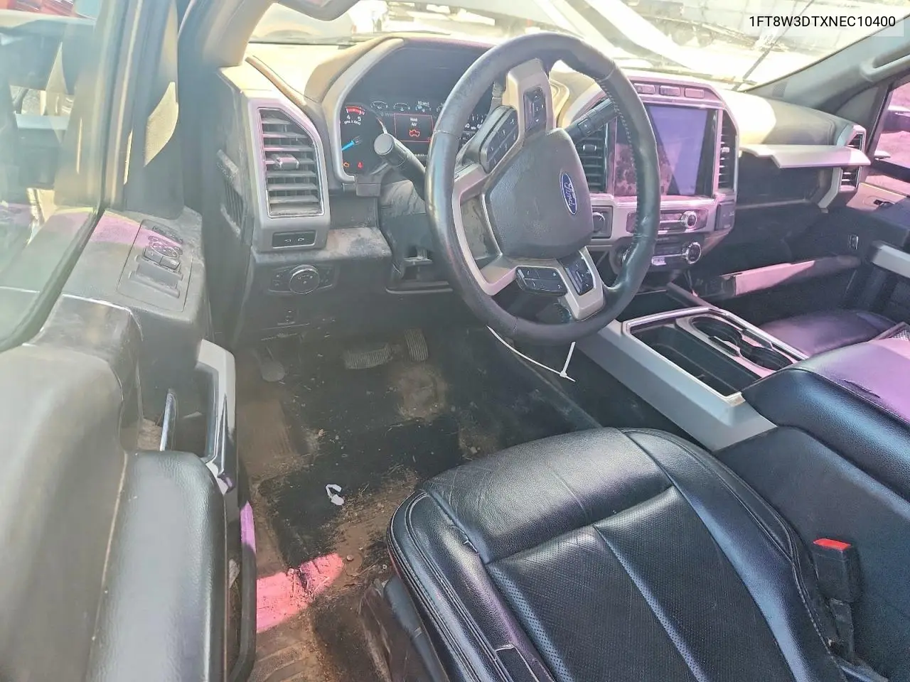 2022 Ford F350 Super Duty VIN: 1FT8W3DTXNEC10400 Lot: 60003736