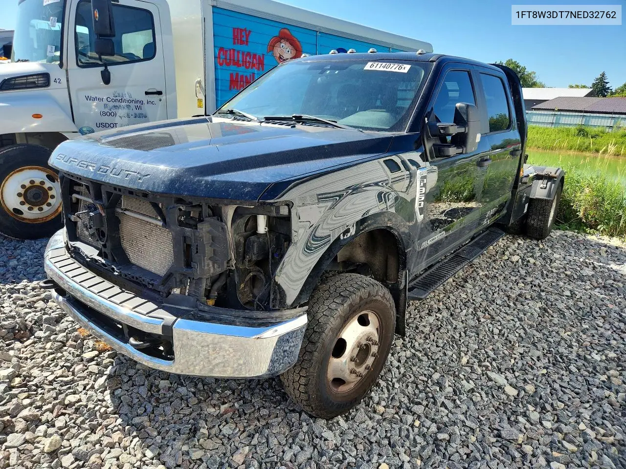 2022 Ford F350 Super Duty VIN: 1FT8W3DT7NED32762 Lot: 61140776