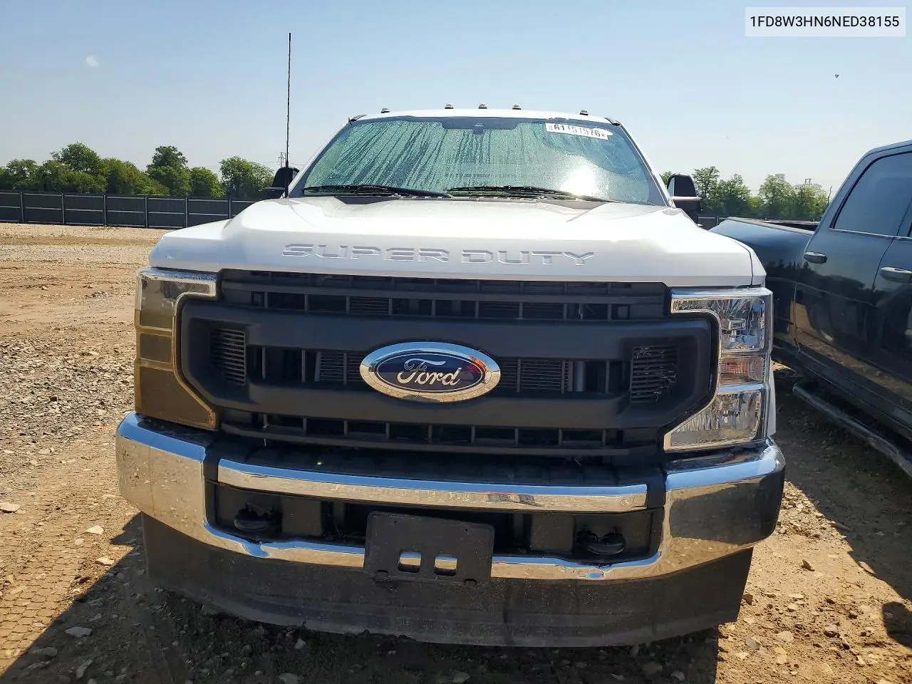 2022 Ford F350 Super Duty VIN: 1FD8W3HN6NED38155 Lot: 61151576