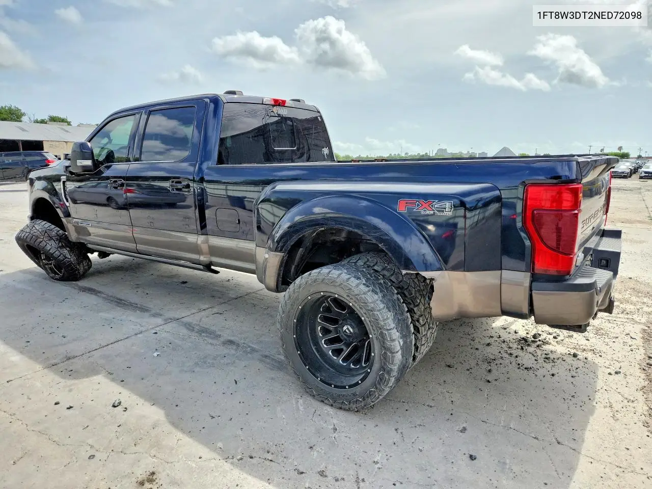 2022 Ford F350 Super Duty VIN: 1FT8W3DT2NED72098 Lot: 61569126