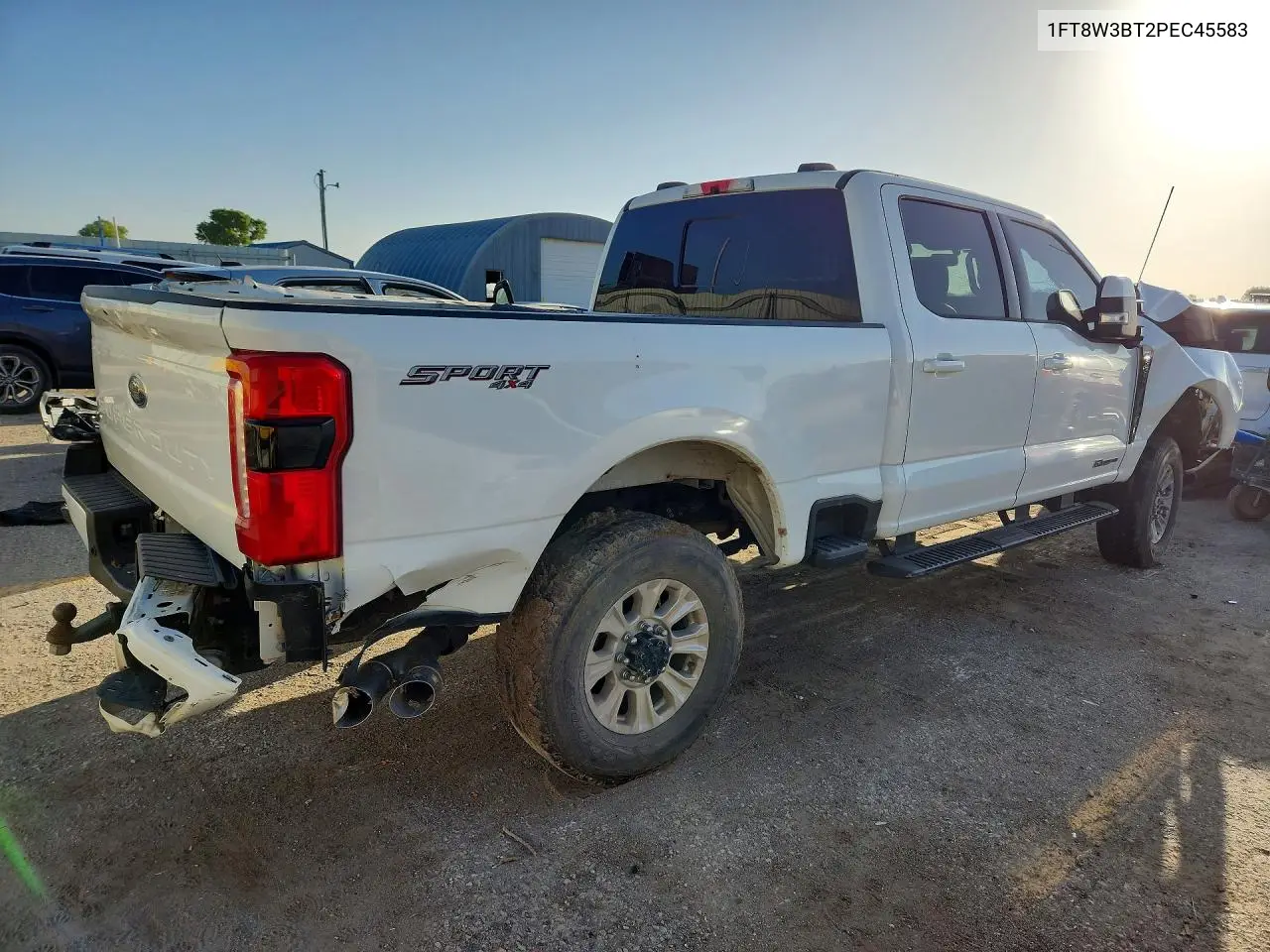 2023 Ford F350 Super Duty VIN: 1FT8W3BT2PEC45583 Lot: 59608756