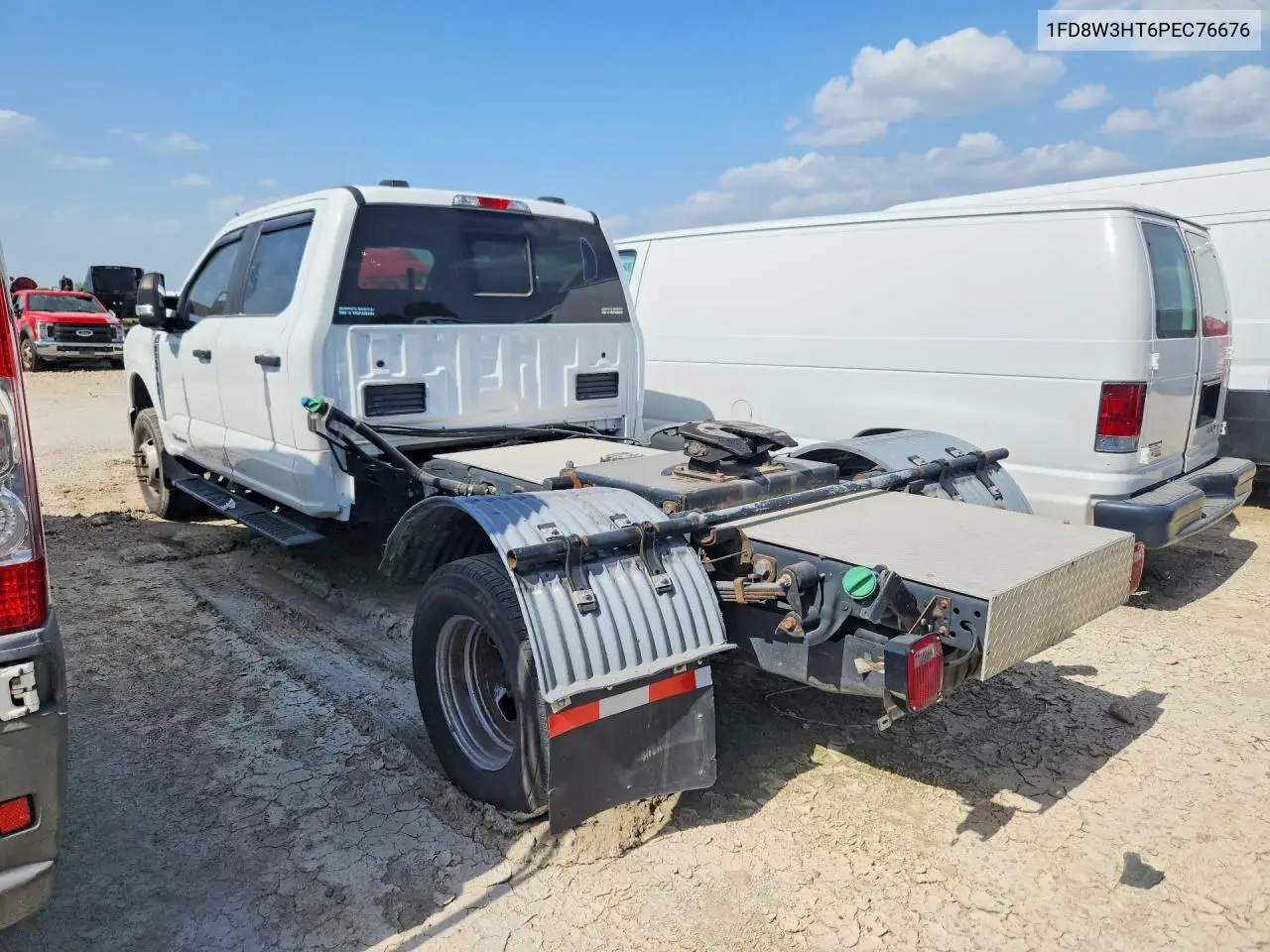 2023 Ford F350 Super Duty VIN: 1FD8W3HT6PEC76676 Lot: 60948696