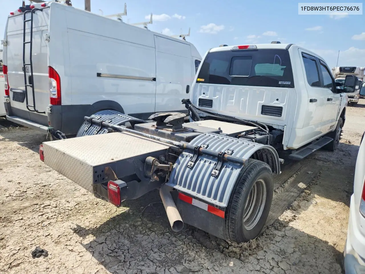 2023 Ford F350 Super Duty VIN: 1FD8W3HT6PEC76676 Lot: 60948696