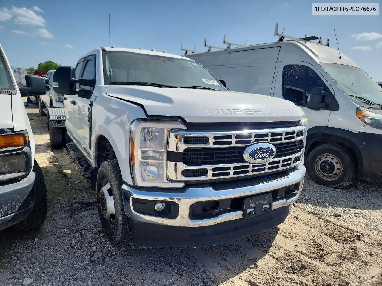 2023 Ford F350 Super Duty VIN: 1FD8W3HT6PEC76676 Lot: 60948696