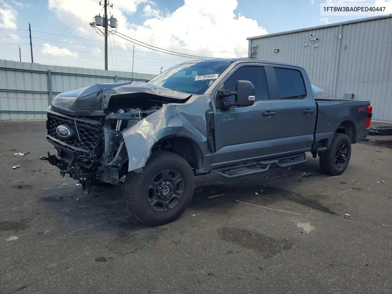 2023 Ford F350 Super Duty VIN: 1FT8W3BA0PED40447 Lot: 61783666