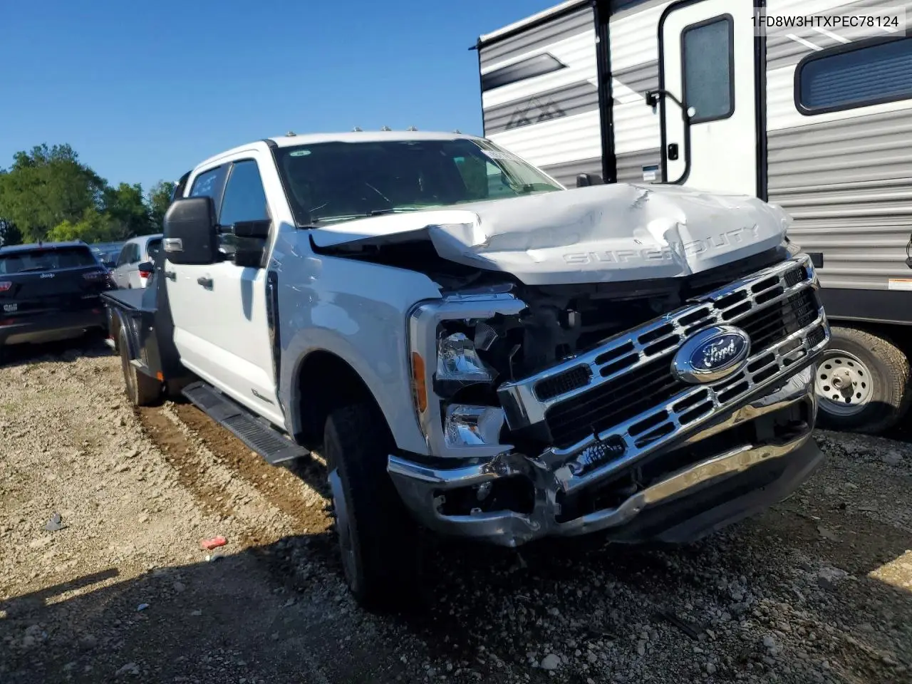 2023 Ford F350 Super Duty VIN: 1FD8W3HTXPEC78124 Lot: 85770115