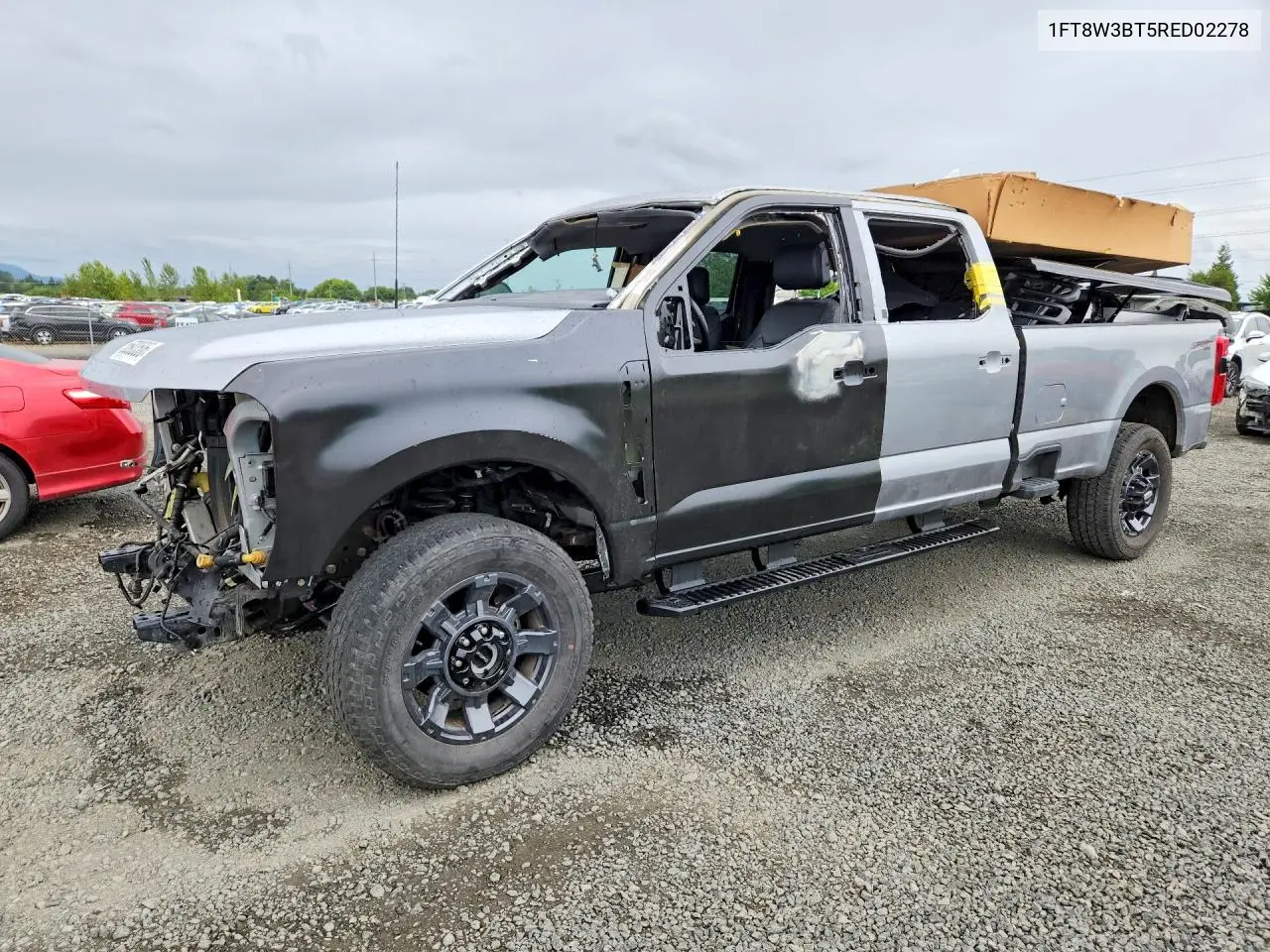 2024 Ford F350 Super Duty VIN: 1FT8W3BT5RED02278 Lot: 55903506