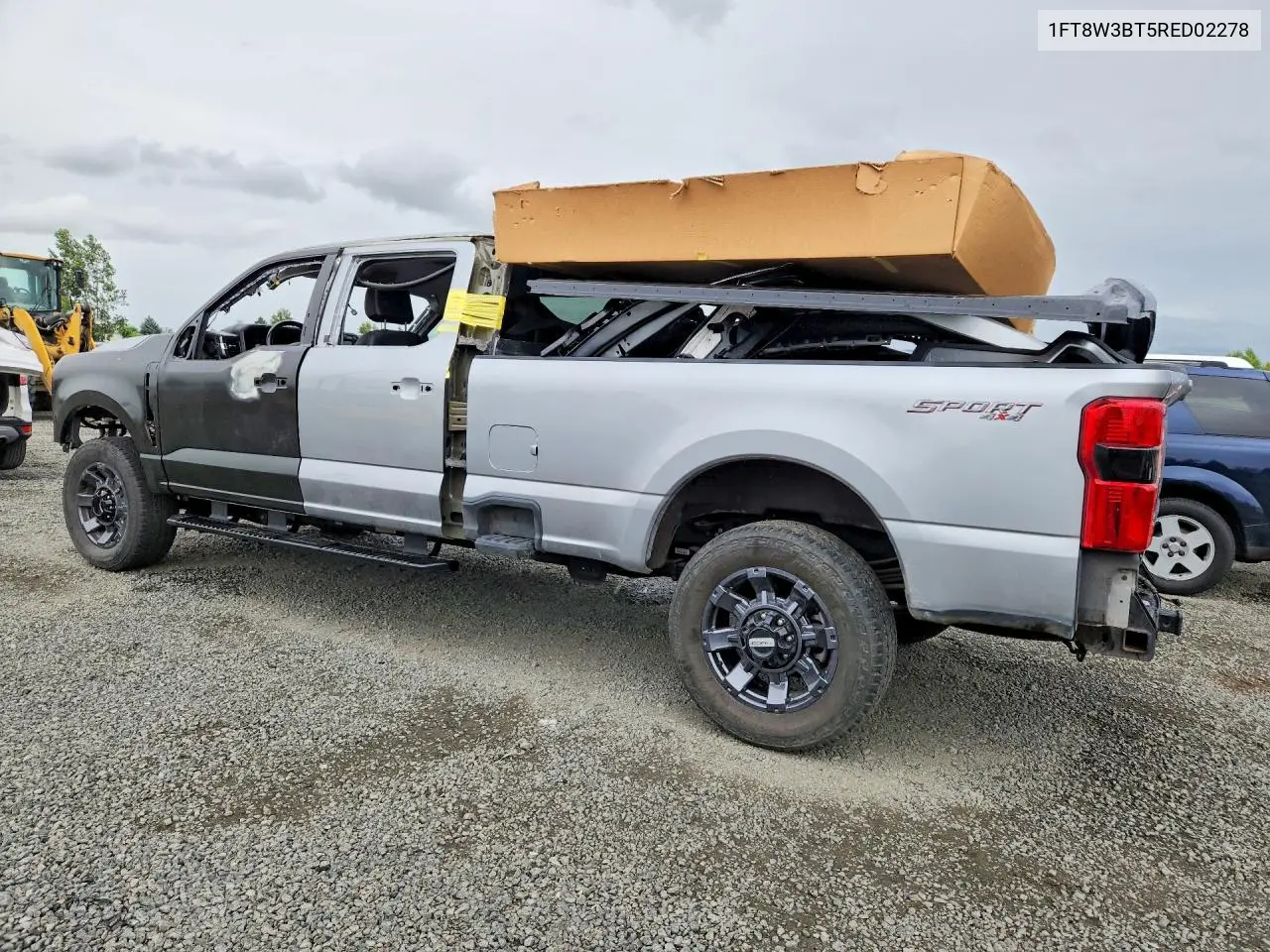 2024 Ford F350 Super Duty VIN: 1FT8W3BT5RED02278 Lot: 55903506