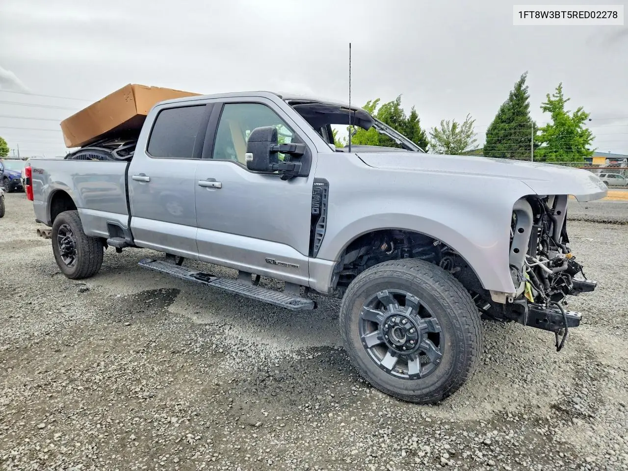 2024 Ford F350 Super Duty VIN: 1FT8W3BT5RED02278 Lot: 55903506