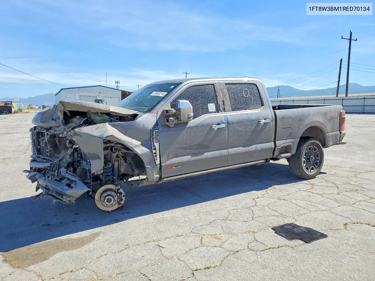 2024 Ford F350 Super Duty VIN: 1FT8W3BM1RED70134 Lot: 57062216