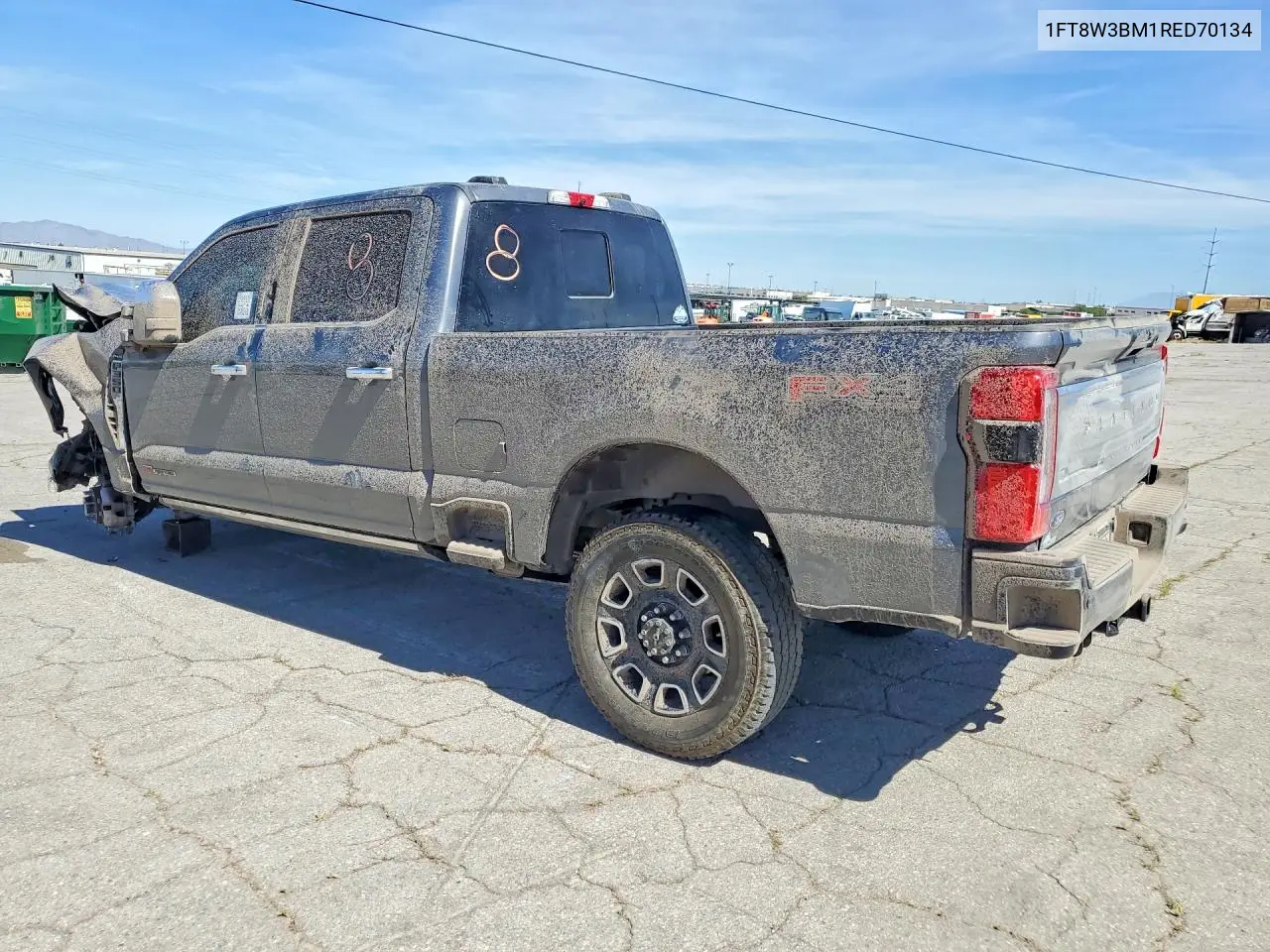 2024 Ford F350 Super Duty VIN: 1FT8W3BM1RED70134 Lot: 57062216