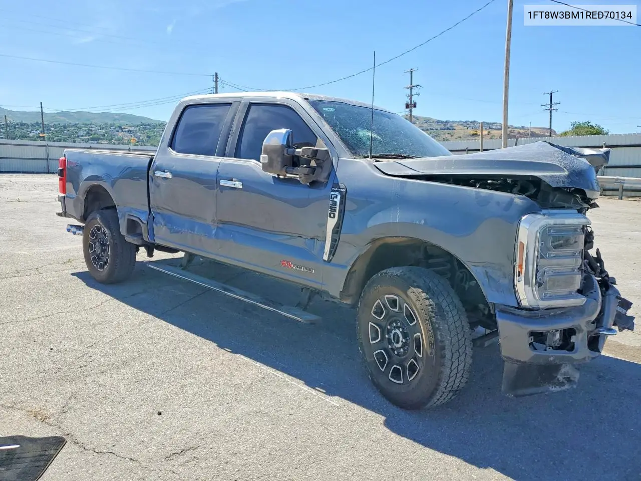 2024 Ford F350 Super Duty VIN: 1FT8W3BM1RED70134 Lot: 57062216