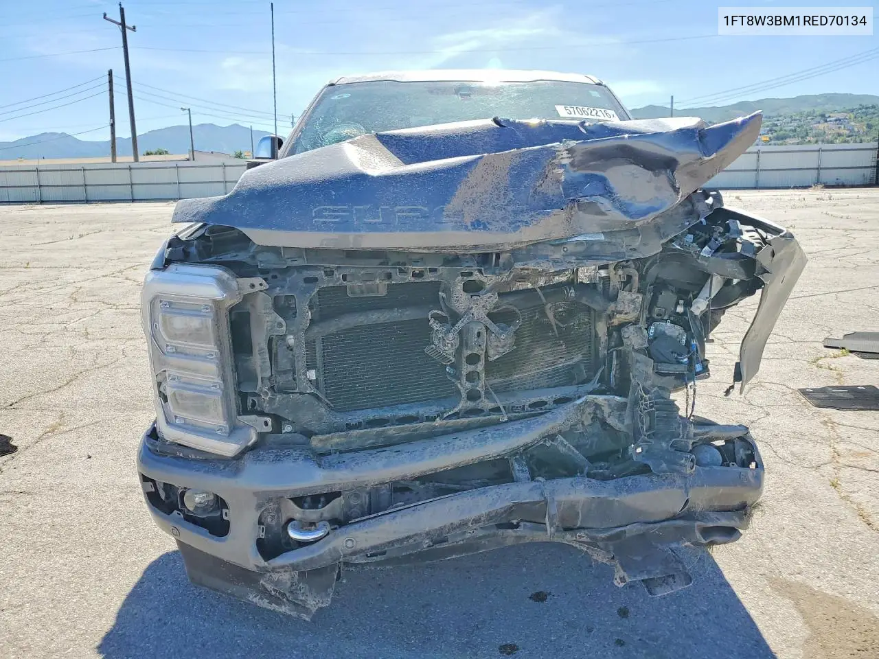 2024 Ford F350 Super Duty VIN: 1FT8W3BM1RED70134 Lot: 57062216