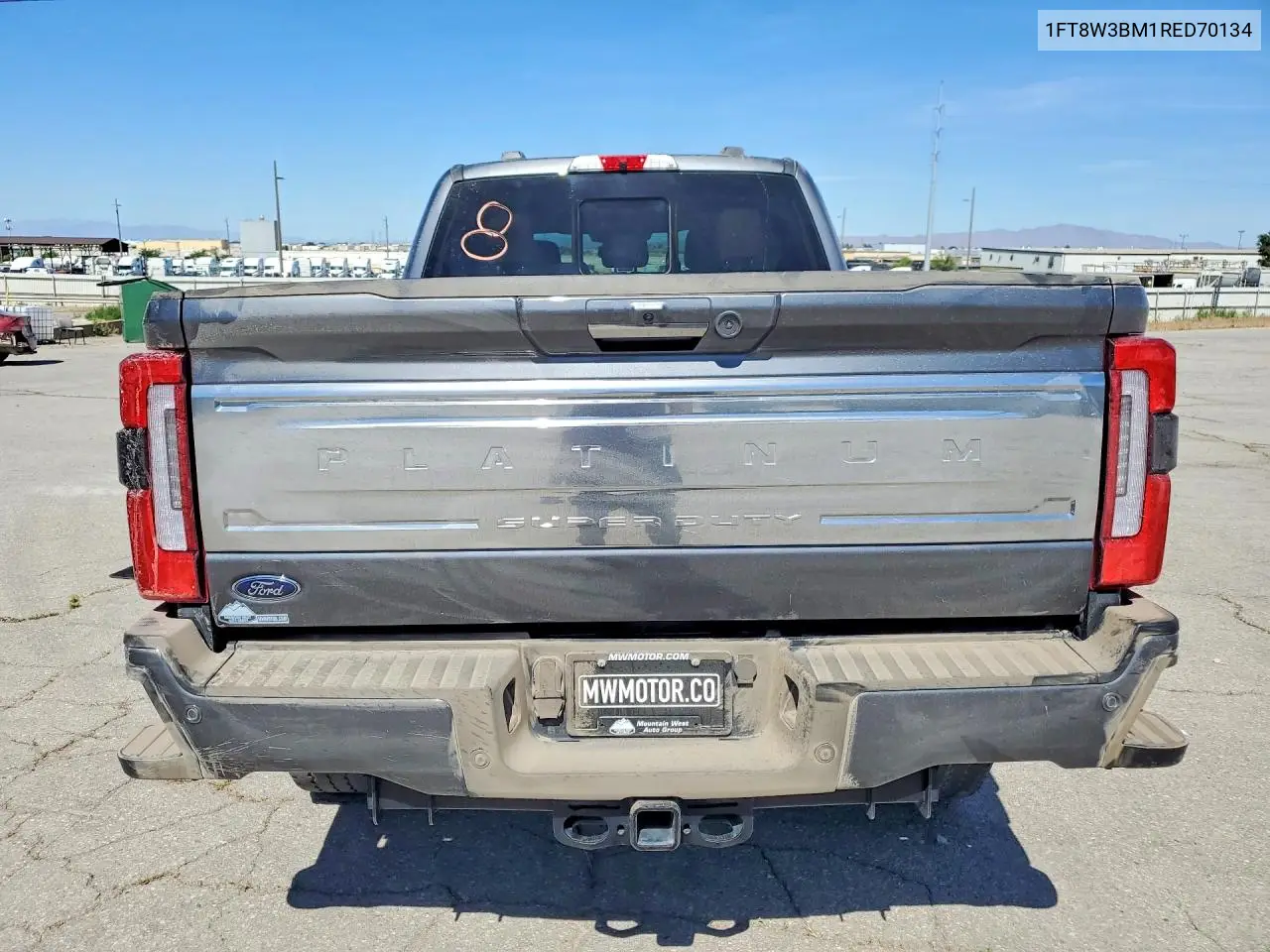 2024 Ford F350 Super Duty VIN: 1FT8W3BM1RED70134 Lot: 57062216
