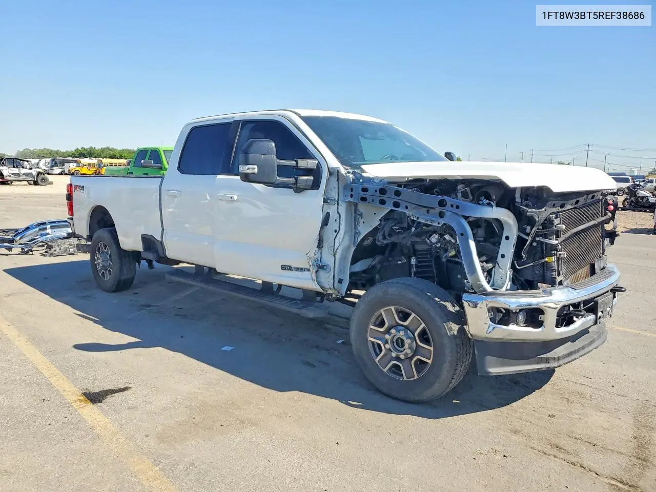 2024 Ford F350 Super Duty VIN: 1FT8W3BT5REF38686 Lot: 58076456