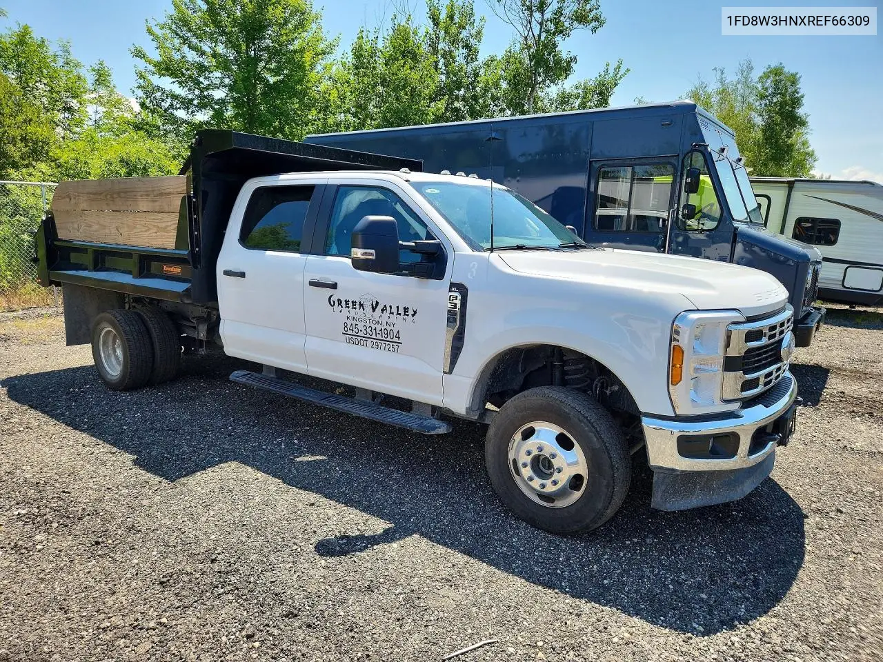 2024 Ford F350 Super Duty Dump Truck VIN: 1FD8W3HNXREF66309 Lot: 58935046