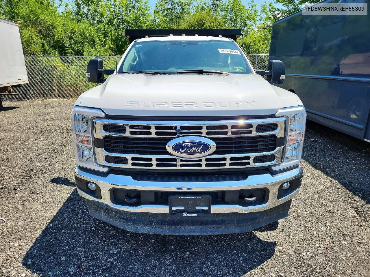 2024 Ford F350 Super Duty Dump Truck VIN: 1FD8W3HNXREF66309 Lot: 58935046