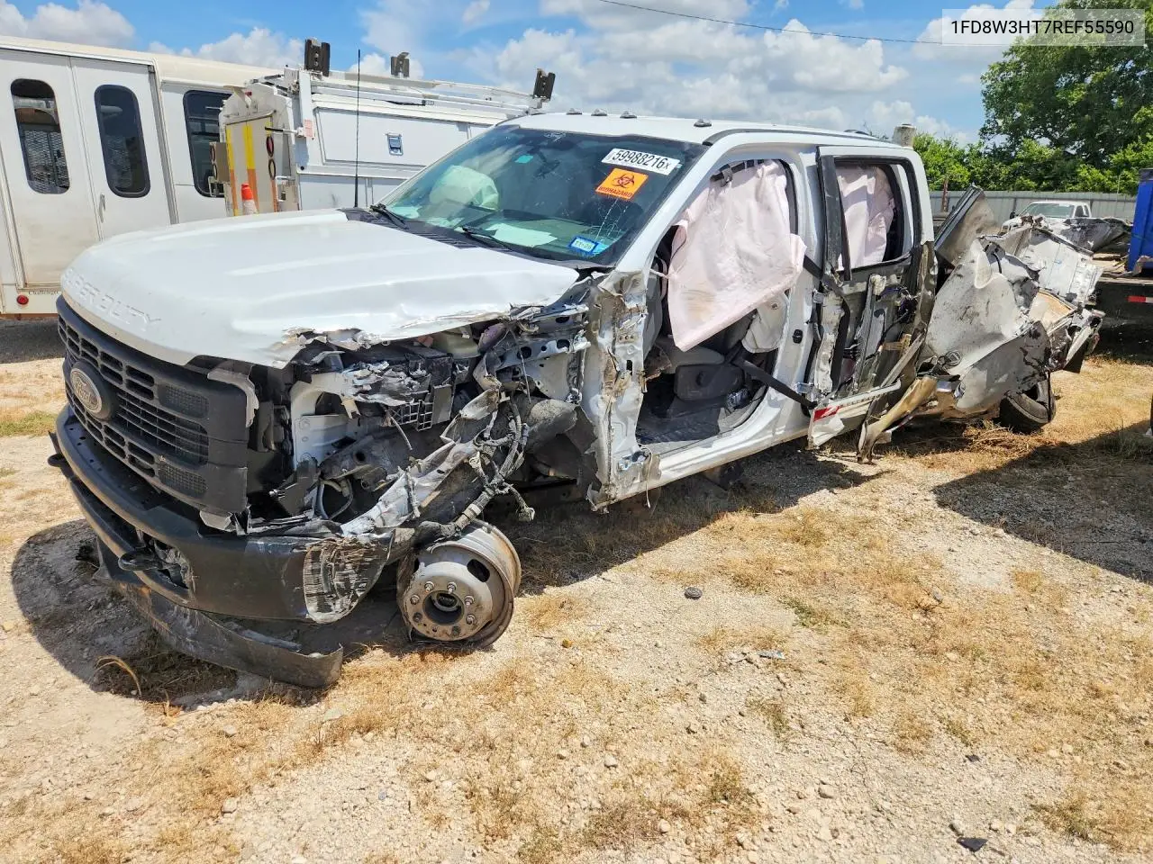 2024 Ford F350 Super Duty VIN: 1FD8W3HT7REF55590 Lot: 59988216