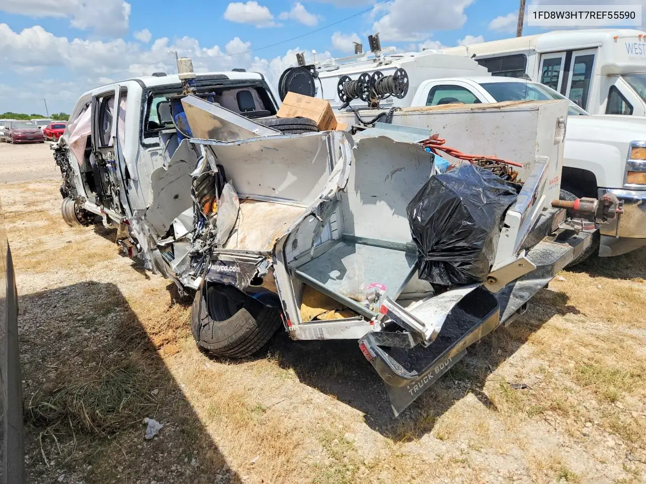 2024 Ford F350 Super Duty VIN: 1FD8W3HT7REF55590 Lot: 59988216