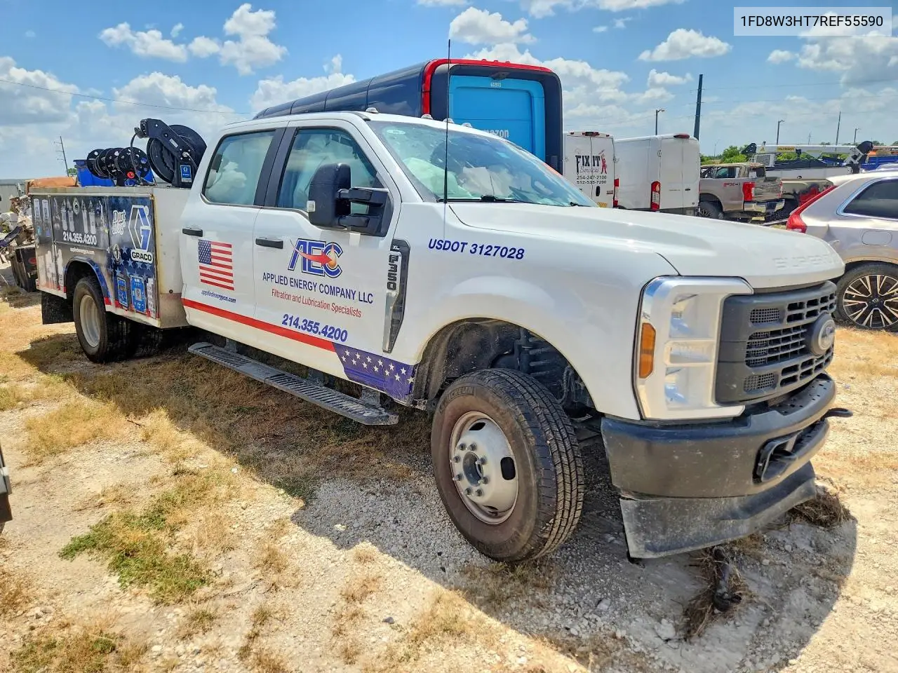 2024 Ford F350 Super Duty VIN: 1FD8W3HT7REF55590 Lot: 59988216