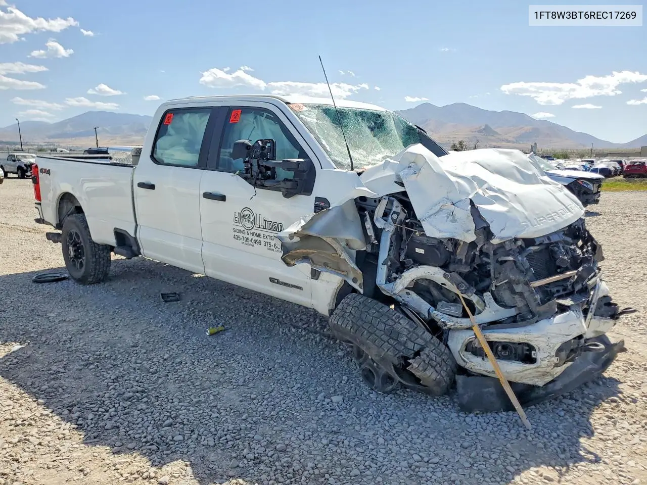 2024 Ford F350 Super Duty VIN: 1FT8W3BT6REC17269 Lot: 60507456