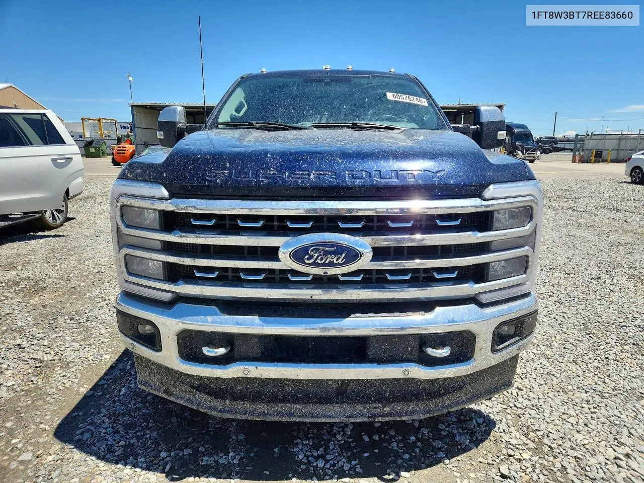 2024 Ford F350 Super Duty VIN: 1FT8W3BT7REE83660 Lot: 60576246