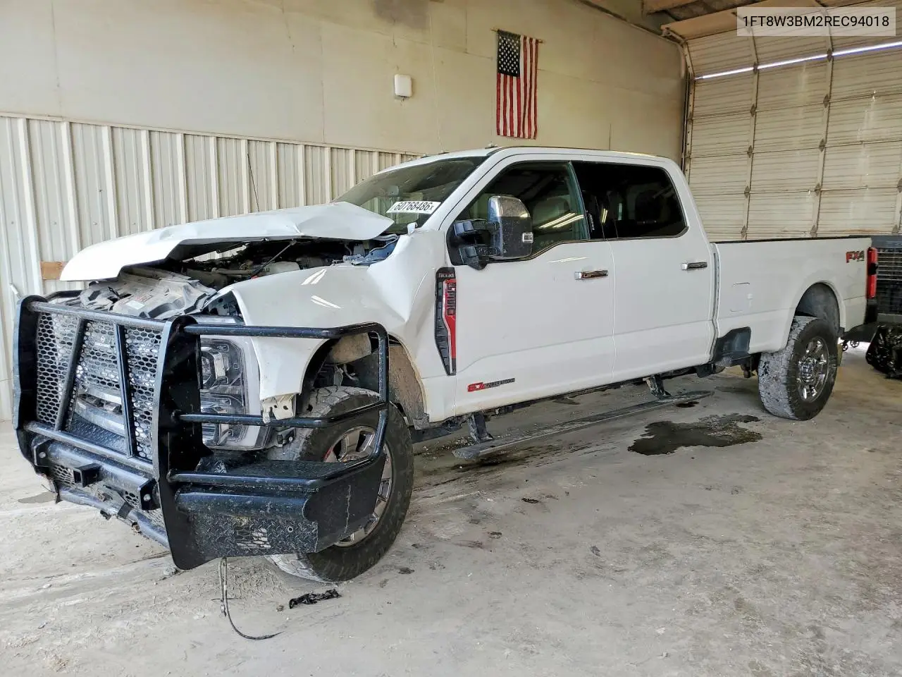 2024 Ford F350 Super Duty VIN: 1FT8W3BM2REC94018 Lot: 60768486
