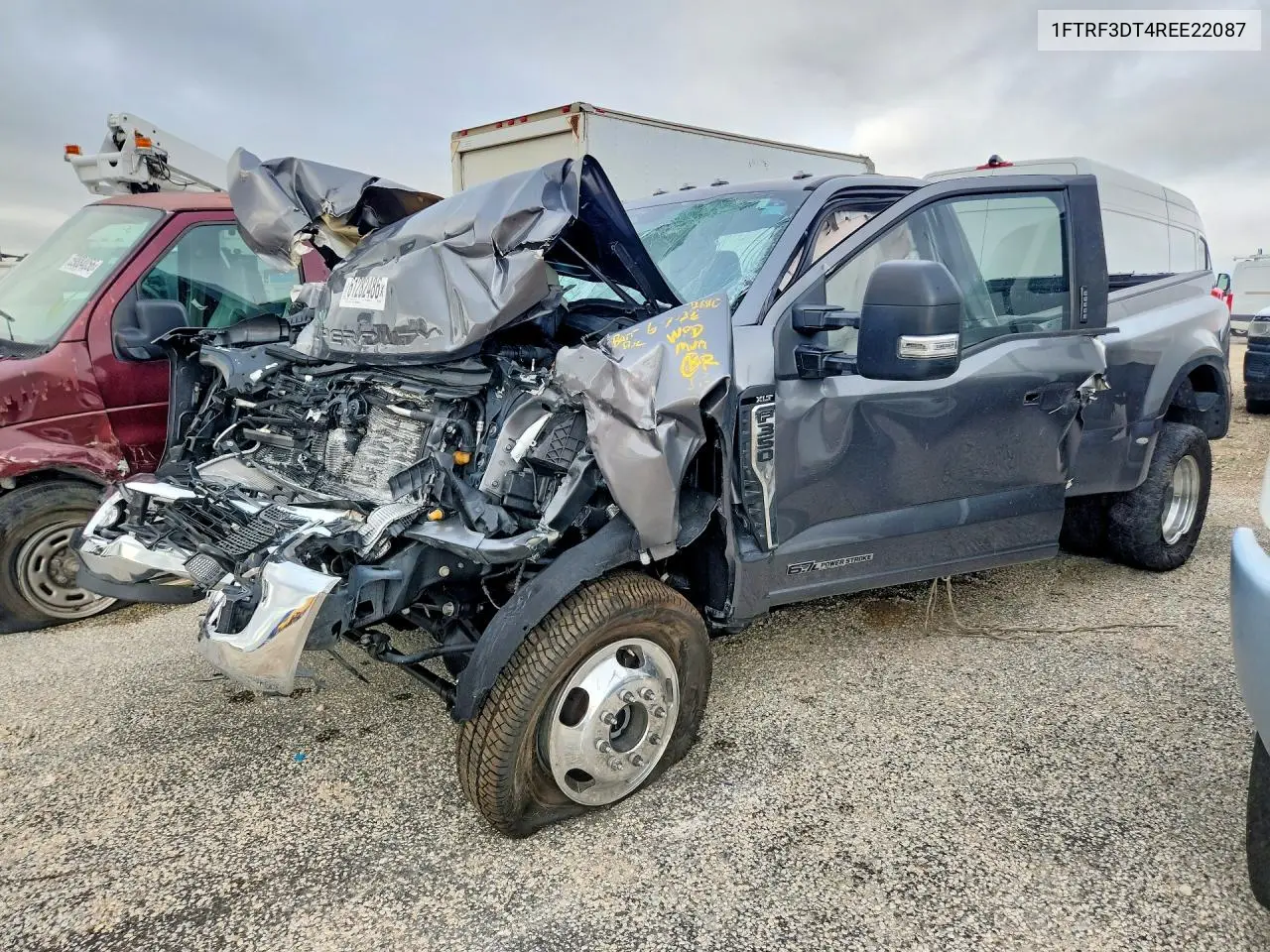 2024 Ford F350 Super Duty VIN: 1FTRF3DT4REE22087 Lot: 61282486