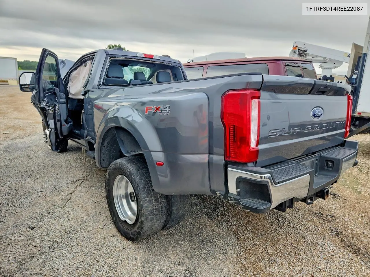 2024 Ford F350 Super Duty VIN: 1FTRF3DT4REE22087 Lot: 61282486