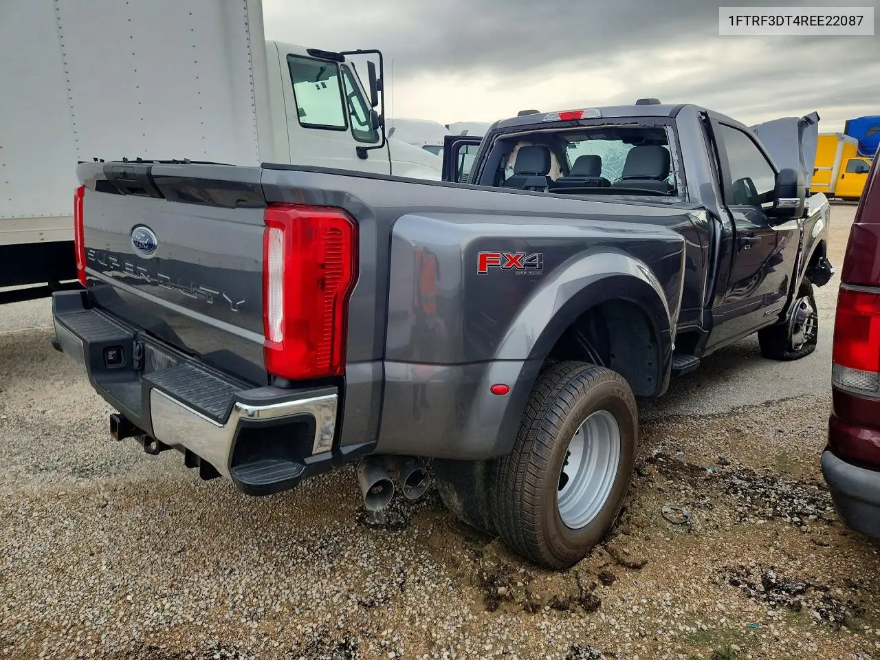 2024 Ford F350 Super Duty VIN: 1FTRF3DT4REE22087 Lot: 61282486