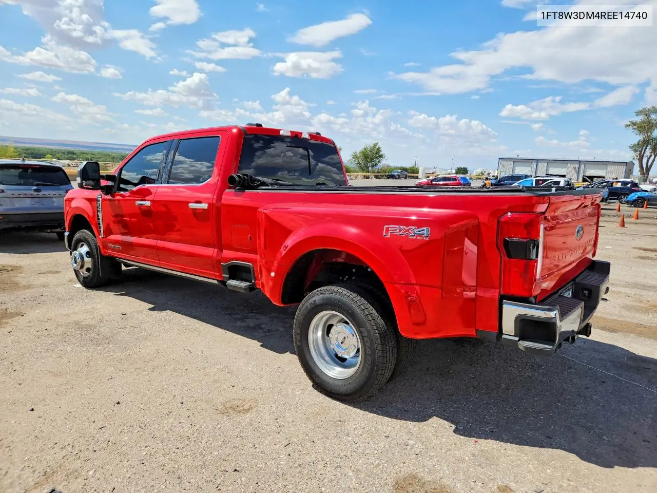 2024 Ford F350 Super Duty VIN: 1FT8W3DM4REE14740 Lot: 61580656