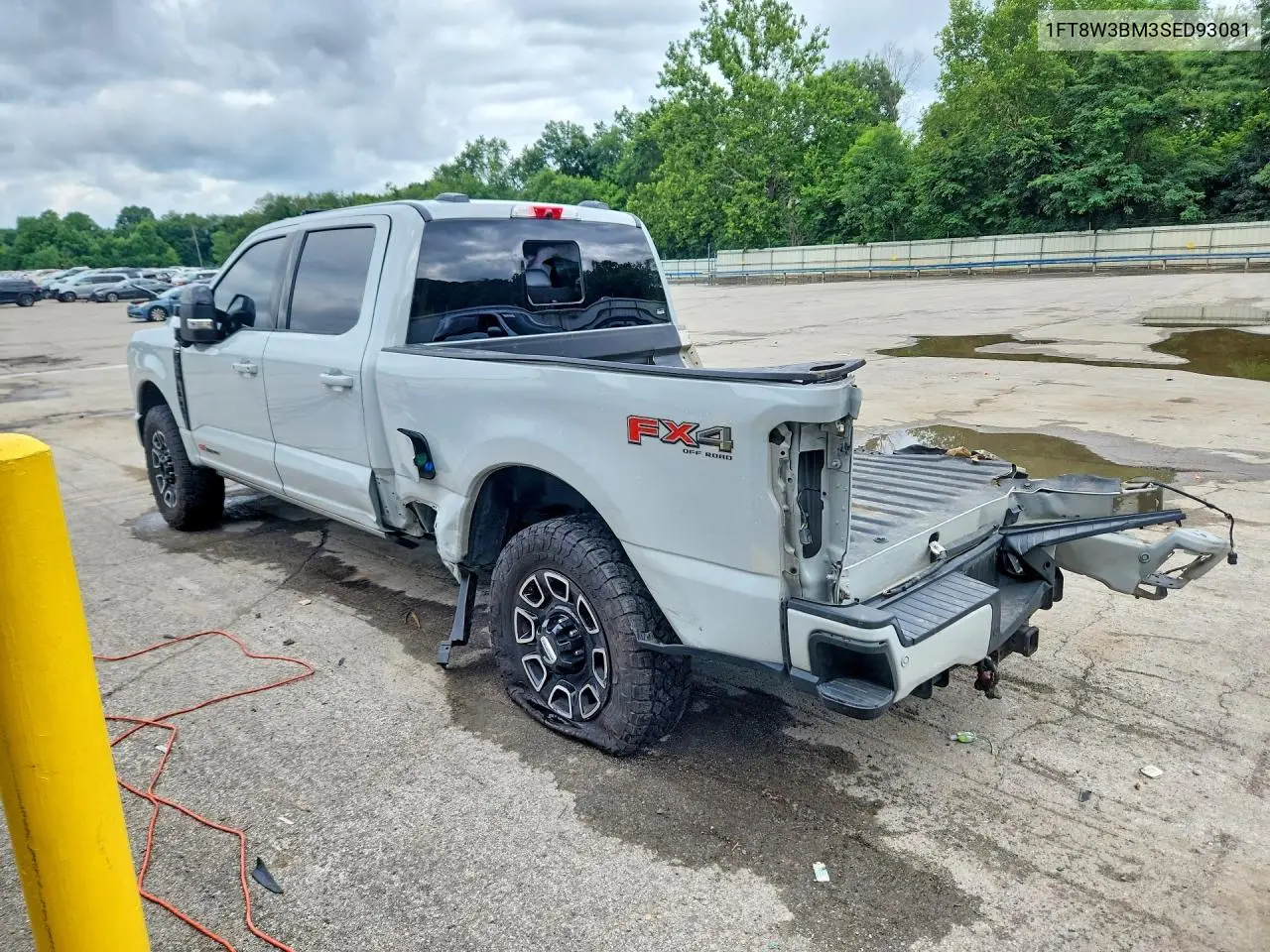2025 Ford F350 Super Duty VIN: 1FT8W3BM3SED93081 Lot: 61160206