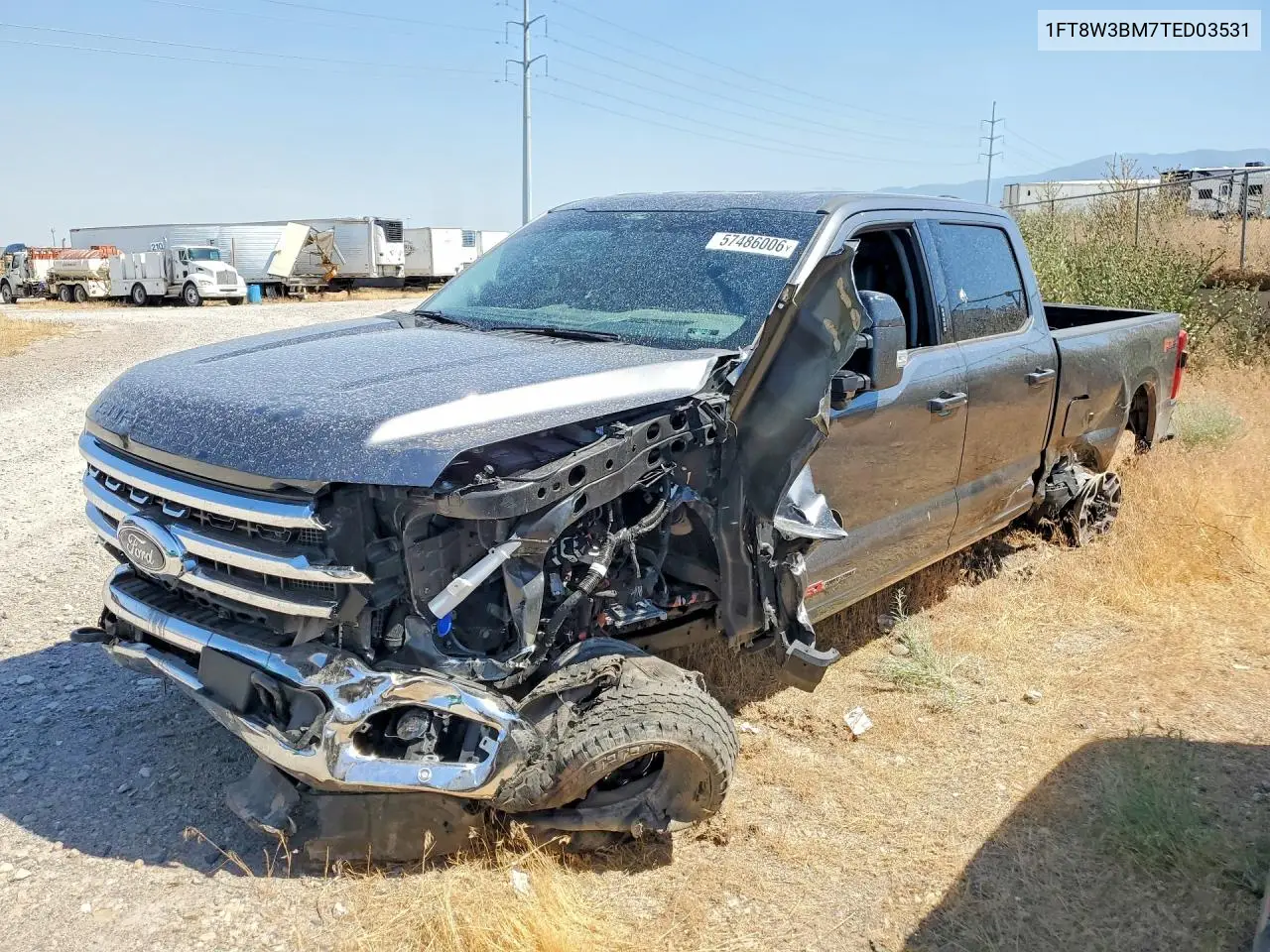 2026 Ford F350 Super Duty VIN: 1FT8W3BM7TED03531 Lot: 57486006