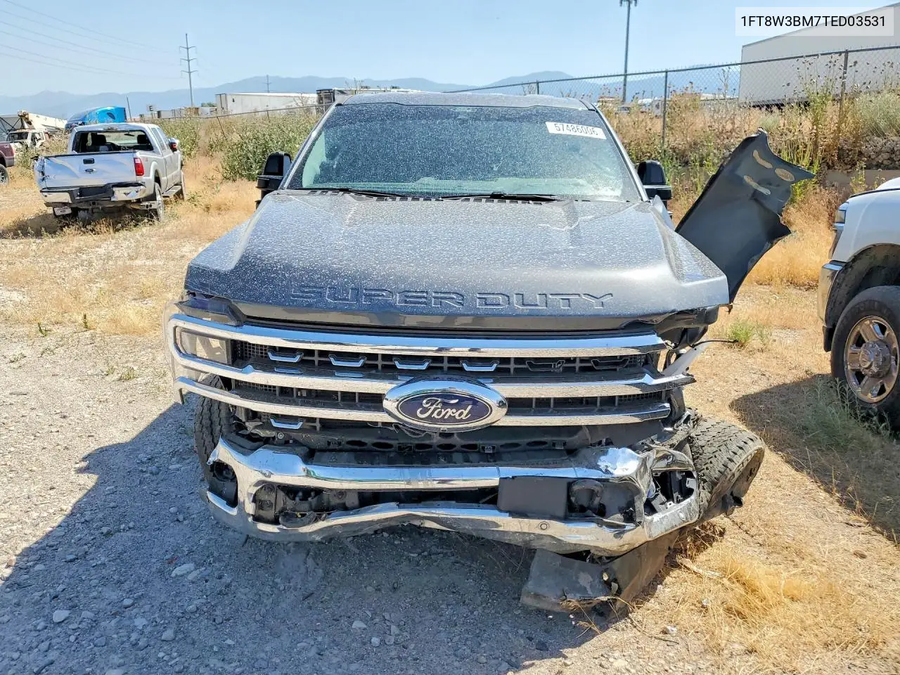 2026 Ford F350 Super Duty VIN: 1FT8W3BM7TED03531 Lot: 57486006