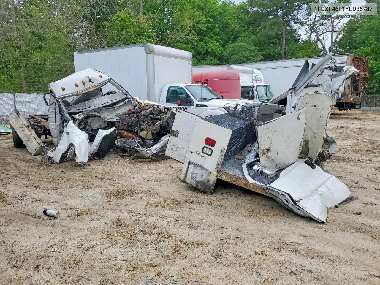 2000 Ford F450 Super Duty VIN: 1FDXF46F1YED85787 Lot: 54422546